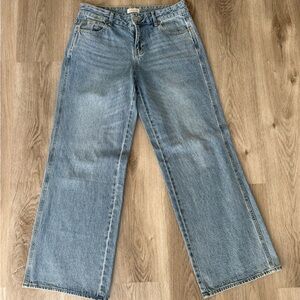 PacSun Light Blue Relaxed Low Rise Womens Jeans